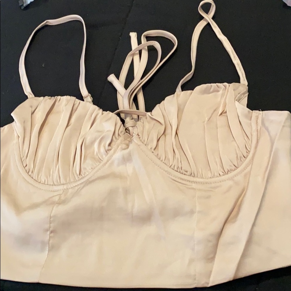 COPY - SHEIN TAN CROP TOP